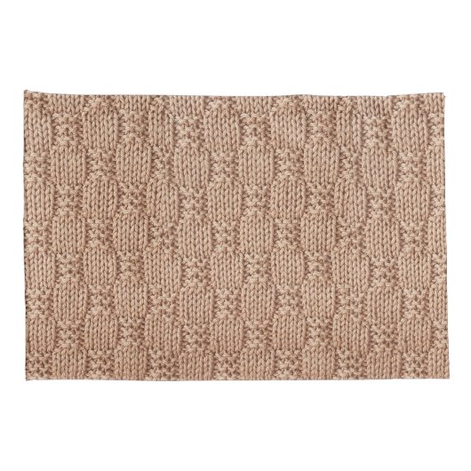 Bubble Knit Stitch Pattern beroemd gemaakt door Sh Kussensloop (Achterkant-Rechts)