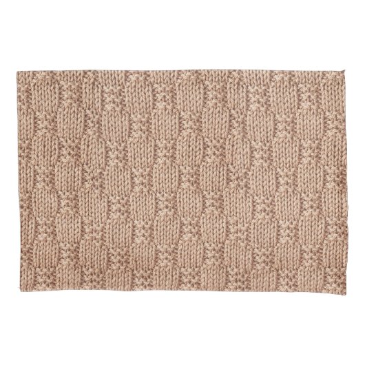 Bubble Knit Stitch Pattern beroemd gemaakt door Sh Kussensloop (Voorkant-Links)