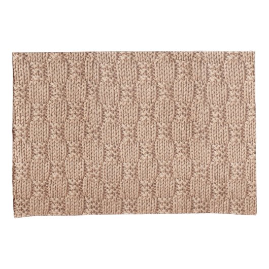 Bubble Knit Stitch Pattern beroemd gemaakt door Sh Kussensloop (Voorkant-Rechts)