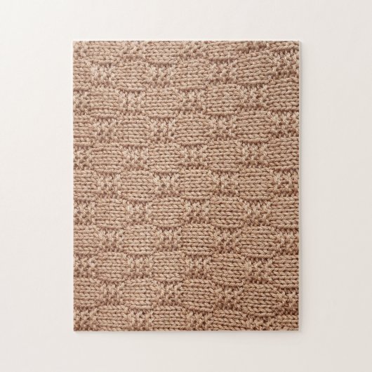 Bubble Knit Stitch Pattern beroemd gemaakt door Sh Legpuzzel (Verticaal)