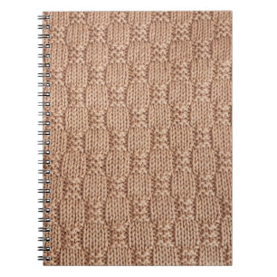 Bubble Knit Stitch Pattern beroemd gemaakt door Sh Notitieboek