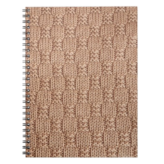 Bubble Knit Stitch Pattern beroemd gemaakt door Sh Notitieboek (Voorkant)