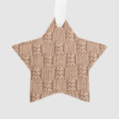 Bubble Knit Stitch Pattern beroemd gemaakt door Sh Ornament (achterkant)