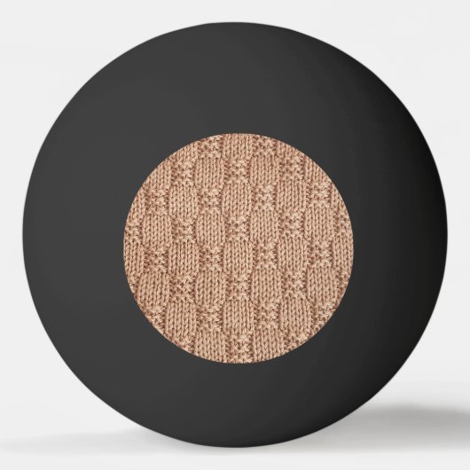 Bubble Knit Stitch Pattern beroemd gemaakt door Sh Pingpongbal (Achterkant)