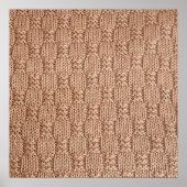 Bubble Knit Stitch Pattern beroemd gemaakt door Sh Poster (Voorkant)