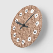 Bubble Knit Stitch Pattern beroemd gemaakt door Sh Ronde Klok (Hoek)