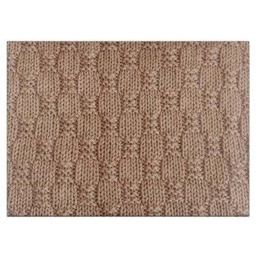 Bubble Knit Stitch Pattern beroemd gemaakt door Sh Snijplank (Voorkant)