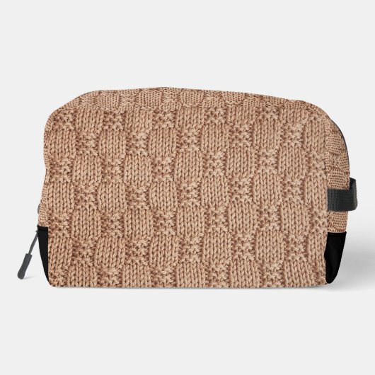 Bubble Knit Stitch Pattern beroemd gemaakt door Sh Toilettasje (Achterkant)