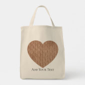 Bubble Knit Stitch Pattern beroemd gemaakt door Sh Tote Bag (Achterkant)