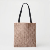 Bubble Knit Stitch Pattern beroemd gemaakt door Sh Tote Bag (Voorkant)