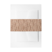 Bubble Knit Stitch Pattern beroemd gemaakt door Sh Uitnodigingen Wikkel (Voorkant Voorbeeld)