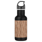 Bubble Knit Stitch Pattern beroemd gemaakt door Sh Waterfles (Voorkant)