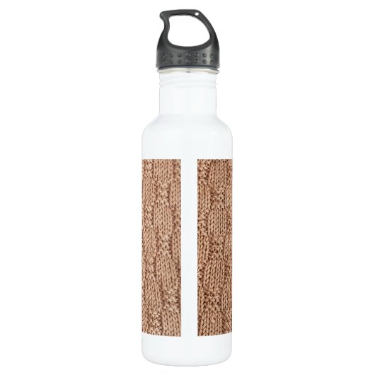 Bubble Knit Stitch Pattern beroemd gemaakt door Sh Waterfles (Achterkant)