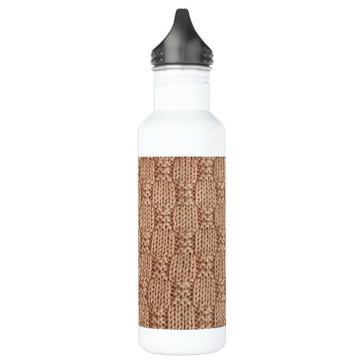 Bubble Knit Stitch Pattern beroemd gemaakt door Sh Waterfles (Links)