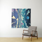 Bubble Landschap Muur Art Tapestry Wandkleed (In Situ (horizontaal))