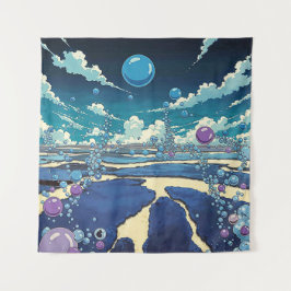 Bubble Landschap Muur Art Tapestry Wandkleed
