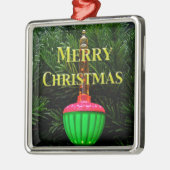 Bubble Light Merry kerstboom Ornament (Links)