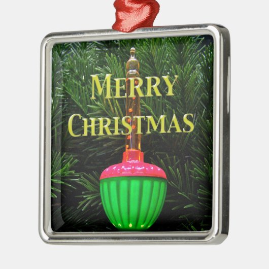 Bubble Light Merry kerstboom Ornament (Links)