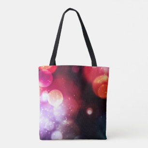 Bubble Lights Bag met overdruk Tote Bag