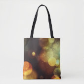 Bubble Lights Bag met overdruk Tote Bag (Voorkant)