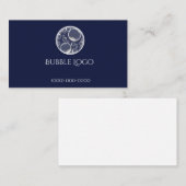 Bubble Logo Business Card-template Visitekaartje (Voorkant / Achterkant)