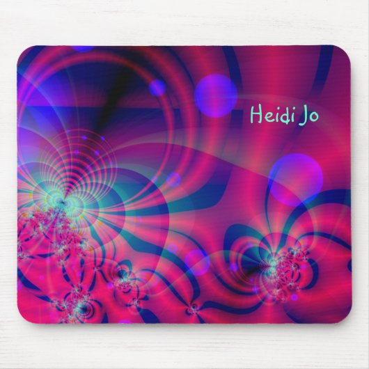 Bubble Machine Mousepad Muismat (Voorkant)