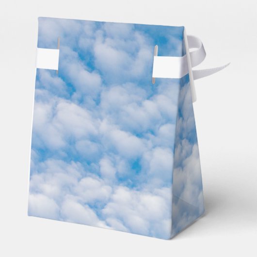 Bubble Mammatus Clouds Blue Sky Natuur Fotocadeau Bedankdoosjes (Achterkant)