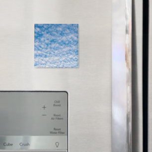 Bubble Mammatus Clouds Blue Sky Natuur Fotografie Magneet