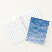 Bubble Mammatus Clouds Blue Sky Natuur Fotografie Notitieboek (Binnen)