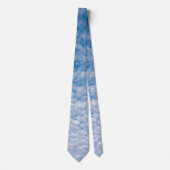 Bubble Mammatus Clouds Blue Sky Natuur Fotografie Stropdas (Voorkant)