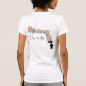 Bubble Man Womens T-shirt (Achterkant)