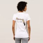 Bubble Man Womens T-shirt (Achterkant volledig)