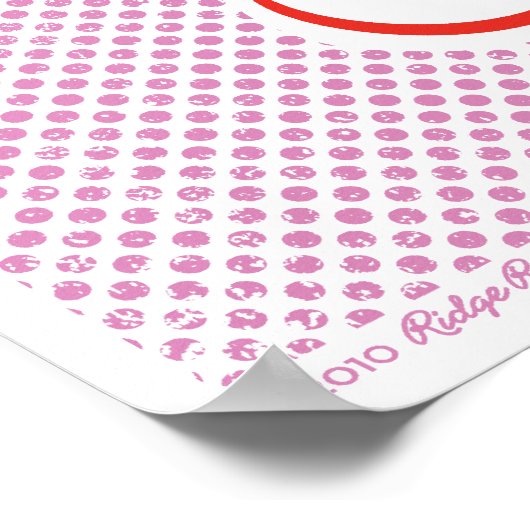 Bubble, Meisje. Afdrukken Poster (Hoek)