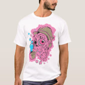 Bubble Mess PINK T-shirt (Voorkant)