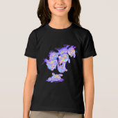 Bubble monsters Tri-Blend shirt (Voorkant)