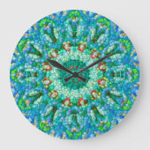 Bubble-mozaïekklok I Grote Klok (Voorkant)