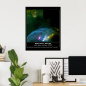 Bubble Nebula Poster (Thuiskantoor)
