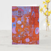 Bubble N'Ova Wenskaart Kaart (Gele Bloem)