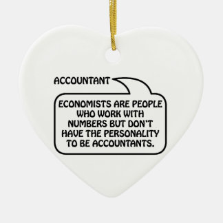 Bubble offerte accountant keramisch ornament