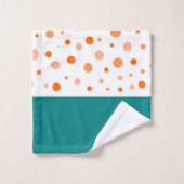 Bubble Oranje Soda Bad Handdoek (Wasdoekje)