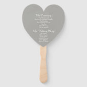 Bubble Pink Champagne Toast Cheers Wedding Program Handwaaier (Achterkant)