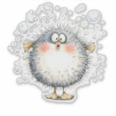 Bubble Poffertje Sticker (Voorkant)
