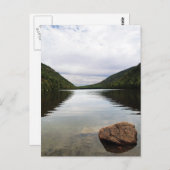 Bubble Pond Acadia Park Briefkaart (Voorkant / Achterkant)