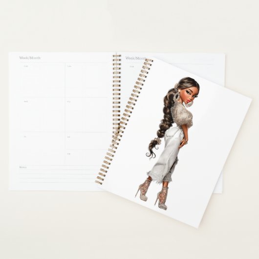 Bubble Ponytail Planner (Display)