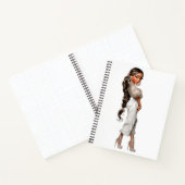 Bubble Ponytail Spiraal Notebook Notitieboek (Binnen)