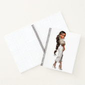 Bubble Ponytail Spiraalschrift Notitieboek (Binnen)