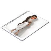 Bubble Ponytail Spiral Photo Notebook Notitieboek (Linkerzijde)
