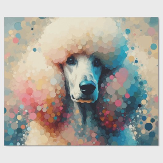 Bubble Poodle Cadeaupapier (Vlak)
