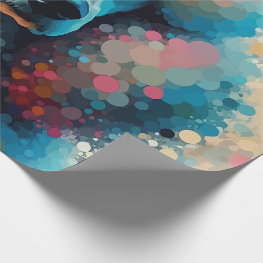 Bubble Poodle Cadeaupapier (Hoek)