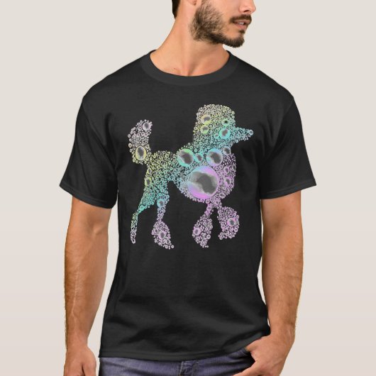 Bubble Poodle T-shirt (Voorkant)